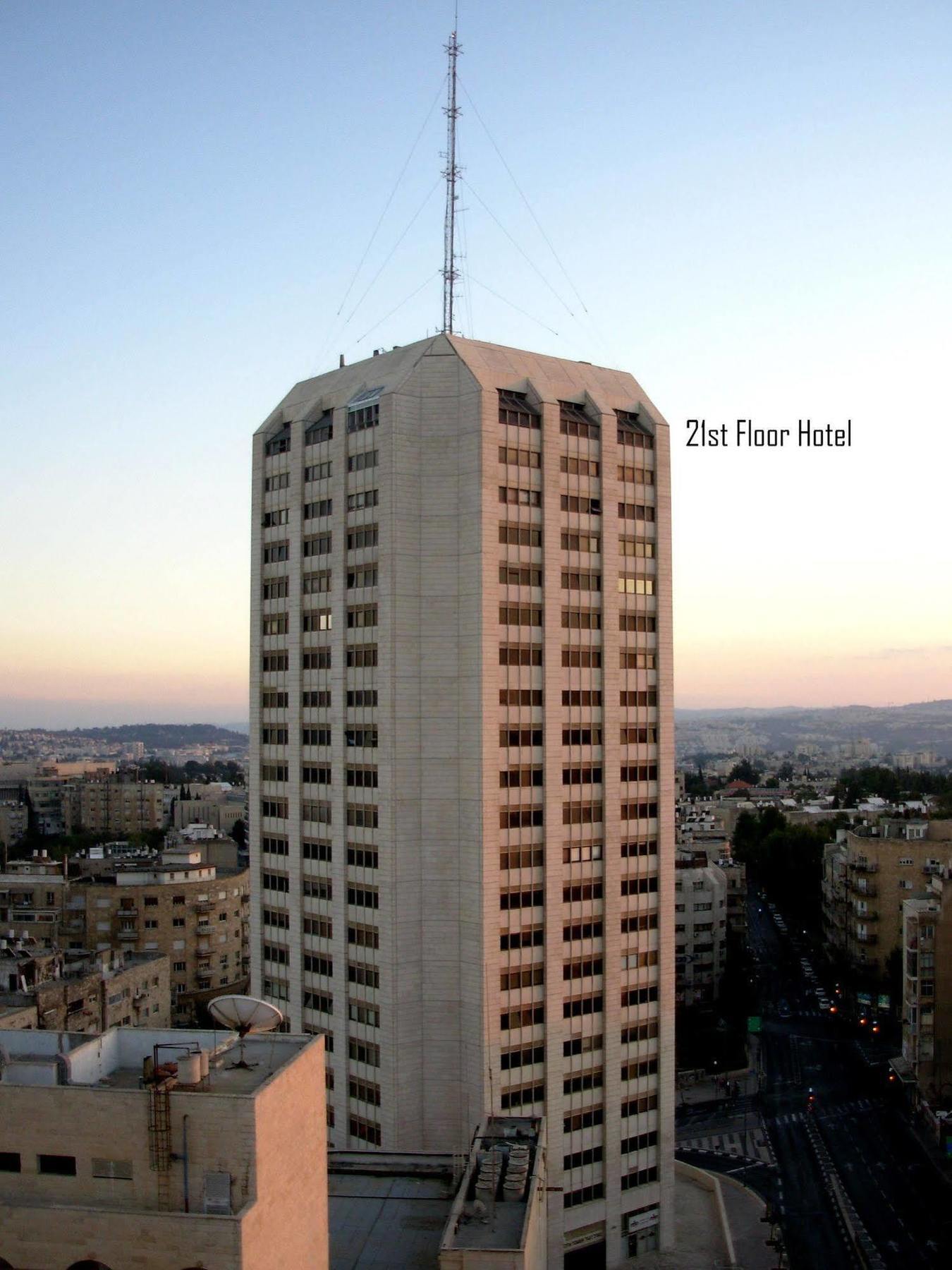 21St Floor Hotel Jerusalén Exterior foto